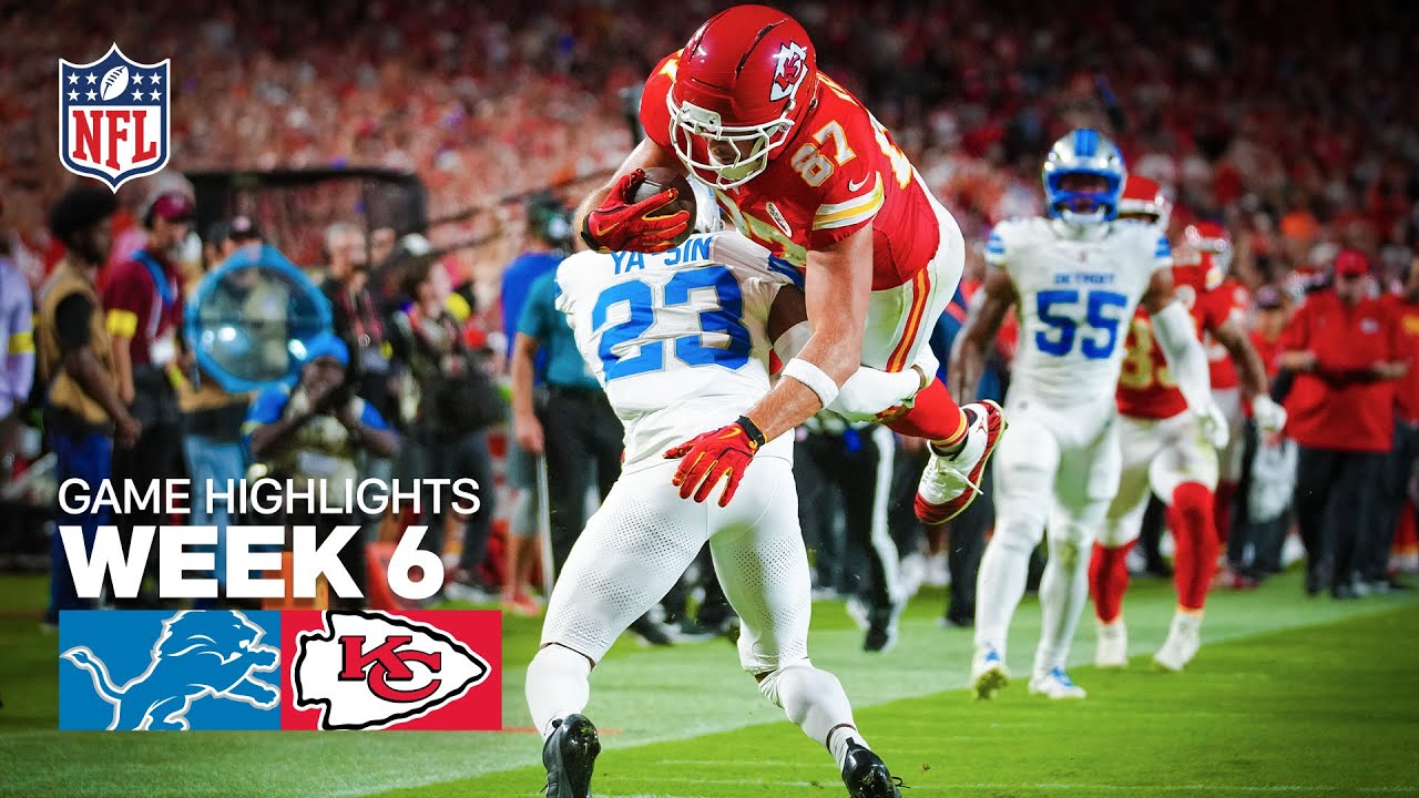 Epic Showdown: Detroit Lions vs Kansas City Chiefs | Week 6 NFL Highlights 2025 π