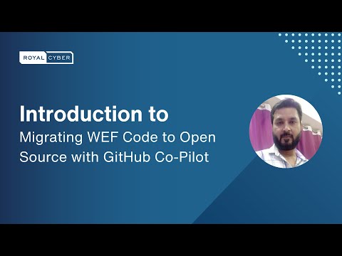 Migrate IBM Web Experience Factory Code to Open Source Using GitHub Copilot