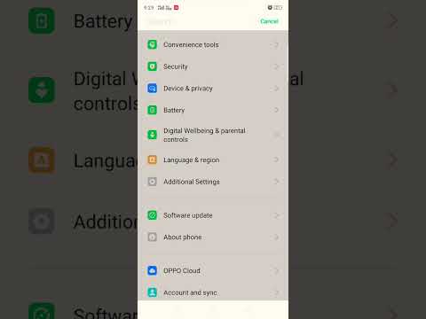oppo a11k ke mobile mai dekhe software updating kaise kare #viral #oppo #video # #youtubeshorts