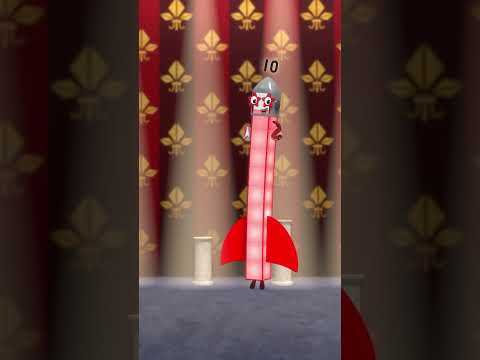 Colourful Maths - Part 5 | Meet Number Ten | 123 Learn to Count | Numberblocks #shorts