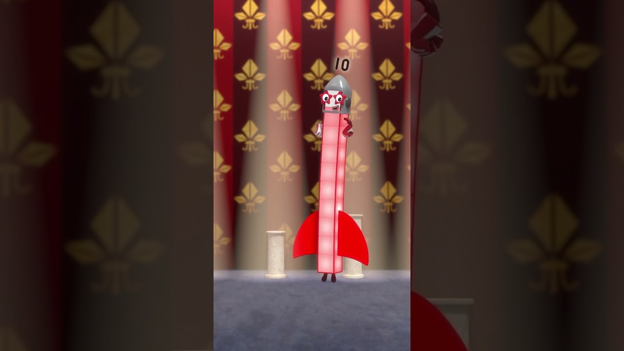 Colourful Maths - Part 5 | Meet Number Ten | 123 Learn to Count | Numberblocks #shorts