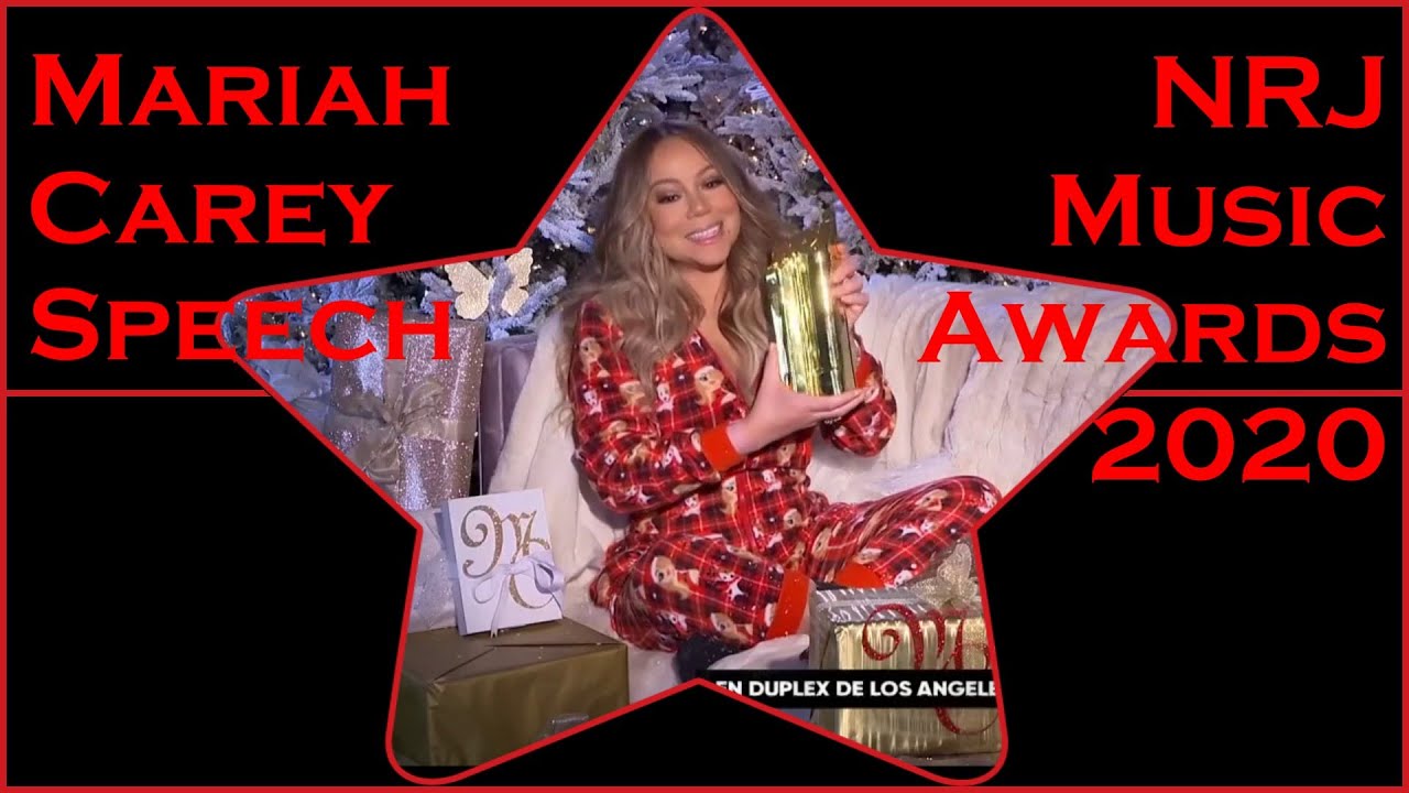 2020 Mariah Carey's 2020 NRJ Music Awards Speech 🎤