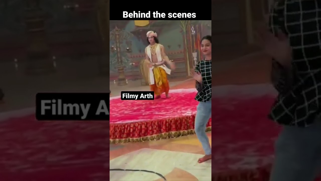 Radha Krishna Behind the Scenes 🎥