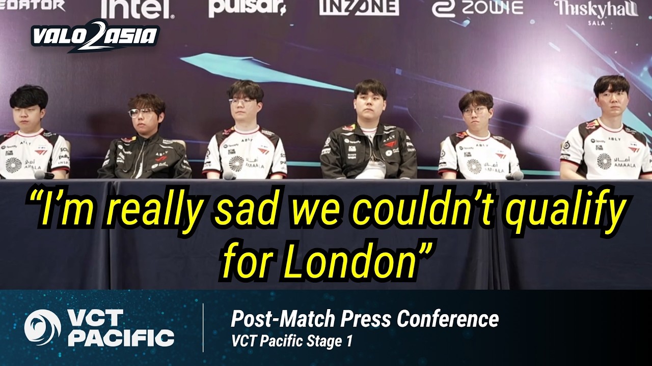 T1 vs. PRX Post-Match Press Conference | VCT Pacific 2026