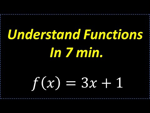 Learn Functions โ Understand In 7 Minutes