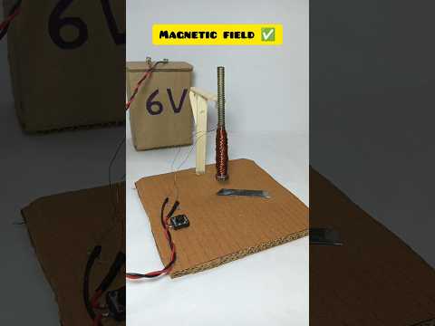 Magnetic field - creation #experiment #project #tech