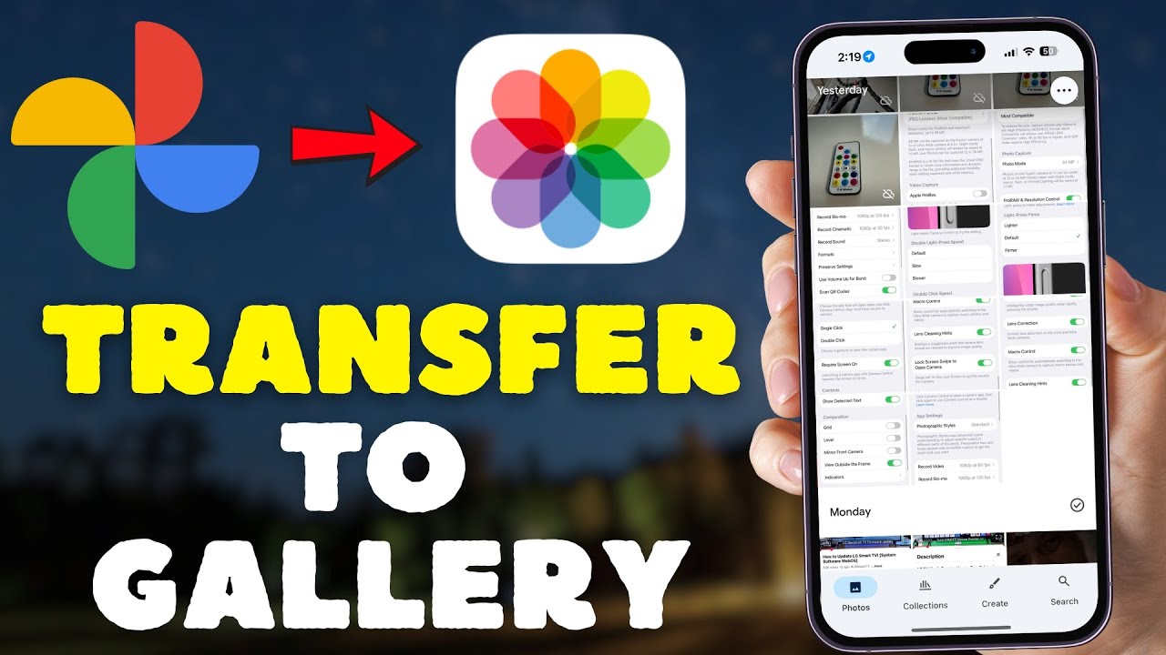 Transfer Photos from Google Photos to Gallery 📱