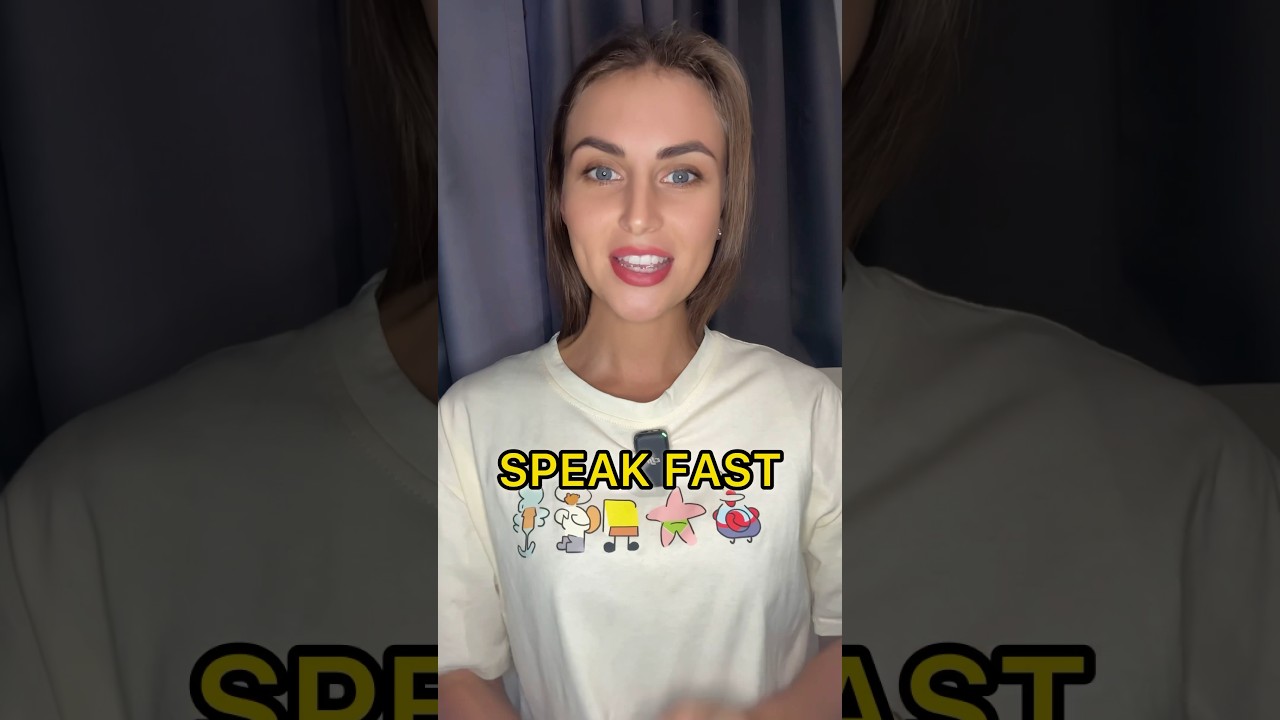 Speak Fast & Fluent in English! 🚀