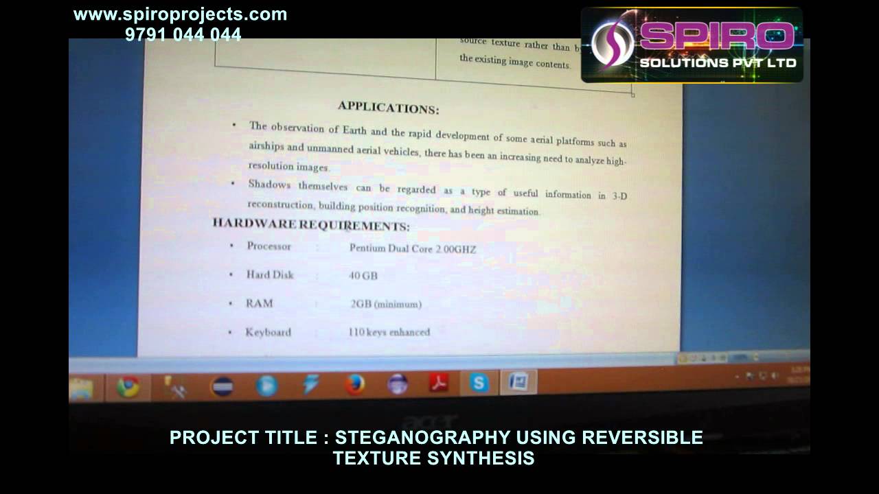 Reversible Texture Synthesis for Steganography: Advanced Techniques by Spiro Solutions 🔐