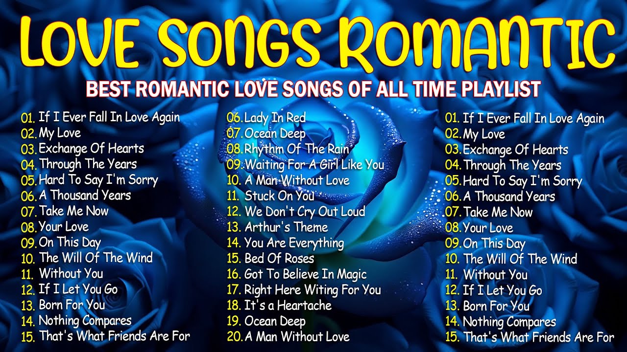 Timeless Romantic Love Songs from the 80s & 90s 🎶