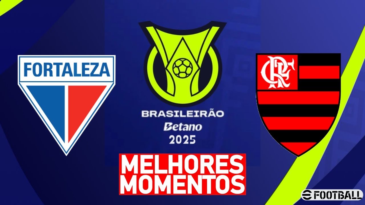 Fortaleza vs Flamengo | Melhores Momentos do Brasileirão 2025 ⚽