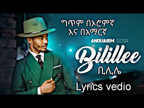 Andualem Gosa - Bilillee (ቢሊሌ) |Official Lyrics| በግጥም