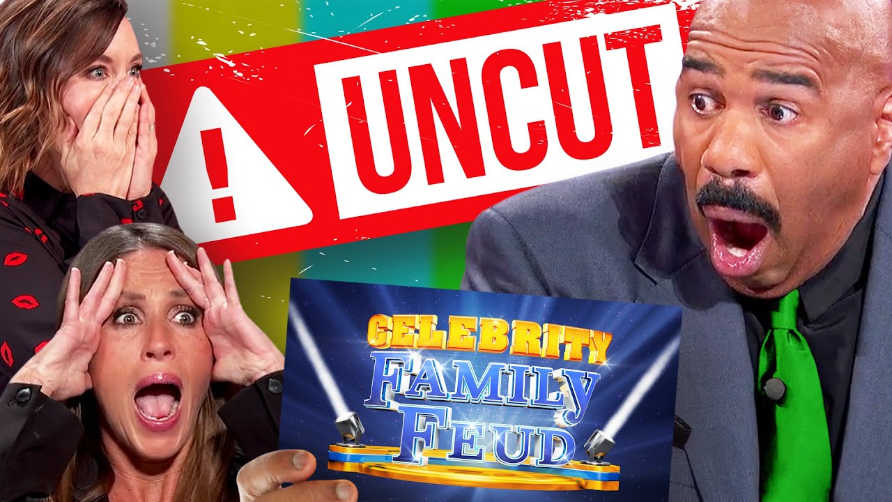 Hilarious Never-Aired Bloopers & Fails on Celebrity Family Feud! 😂