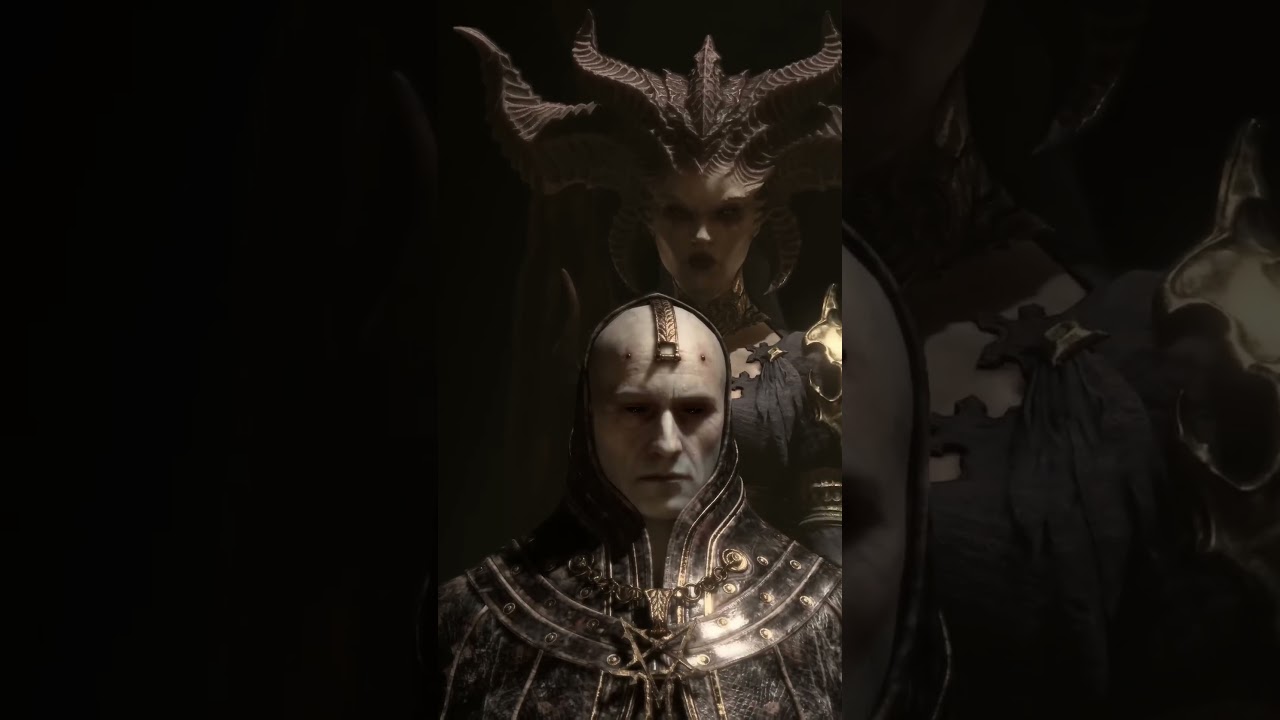 DIABLO 4 - Lilith Awakens Elias | Cinematic 4K #shorts