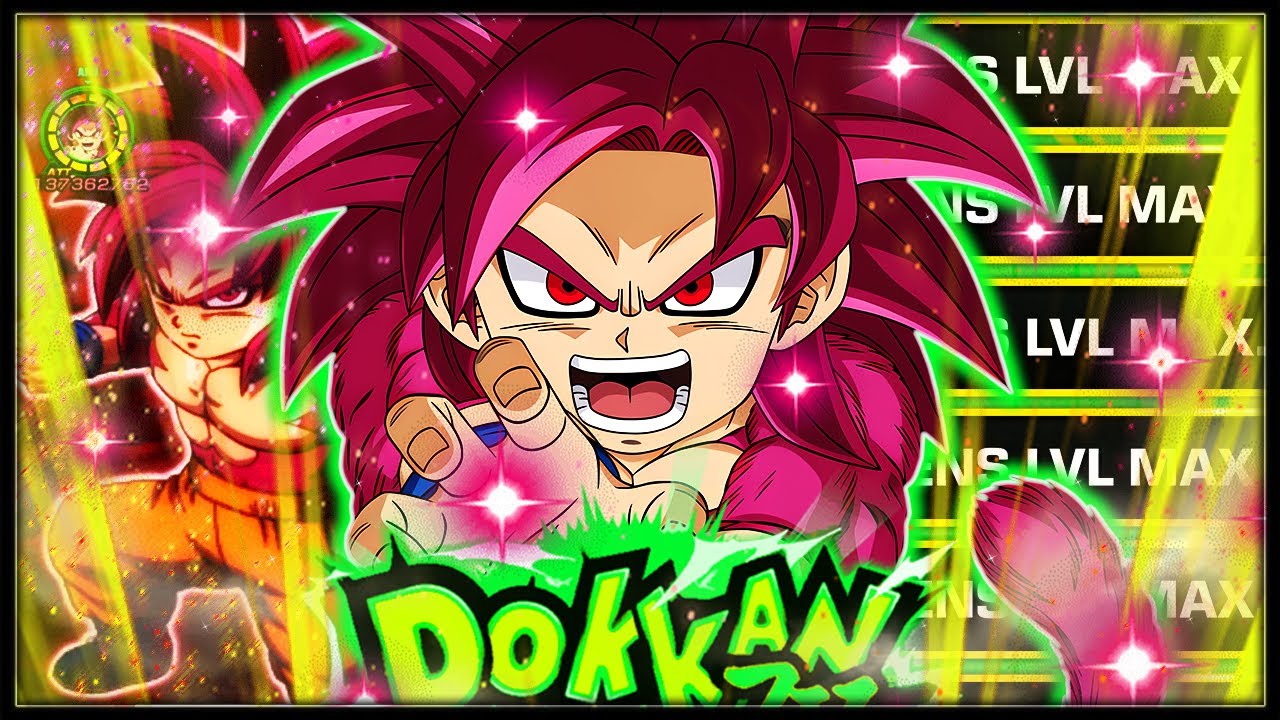 🌟 Test du Meilleur Tur Goku SSJ4 Mini Daima à 55% dans Dragon Ball Z Dokkan Battle !