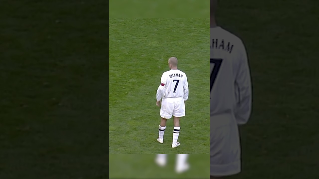 David Beckham's Iconic Free Kick vs Greece ⚽