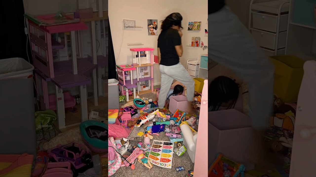 Transform My Daughter’s Playroom: Deep Clean & Declutter 🧹