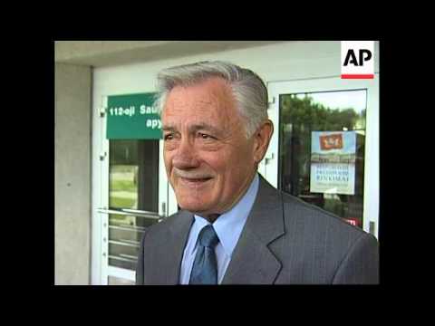 Former president Adamkus wins elections