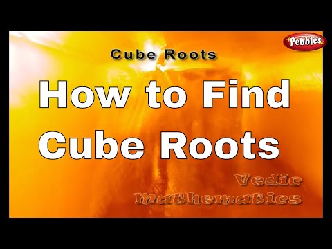 How to find Cube Roots quickly | Vedic Maths | Speed Maths For Kids | Mathematics Tricks and Tips
