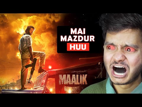 What happened to Rajkumar Rao? Maalik movie review by badal mazdur