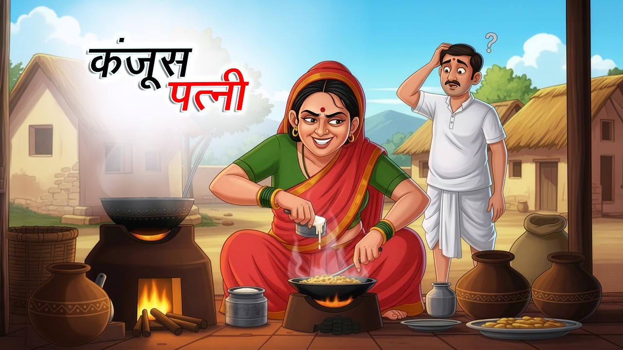 कंजूस पत्नी | KANJUS PATNI | HINDI KAHANIYA | HINDI STORIES