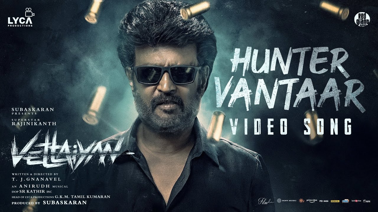 Hunter Vantaar Video | Rajinikanth's Vettaiyan Song with Anirudh 🎶