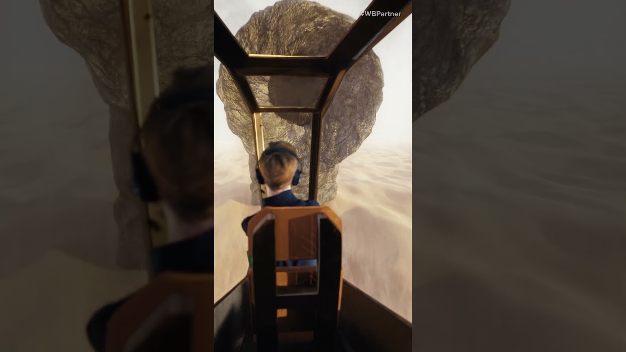 Dune Sandworm Attack POV on Arrakis π