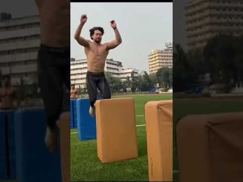 Tiger Shroff's Intense Stunt Training πͺ