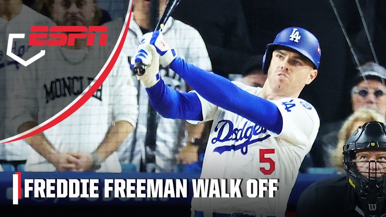 Freddie Freeman Clutches Walk-Off Grand Slam Wins Game 1 for Dodgers 🧢