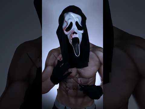 Who's watched The Scream movie? Here's my Ghost Face. yes I cheated with a mask. #scream6 #ghostface