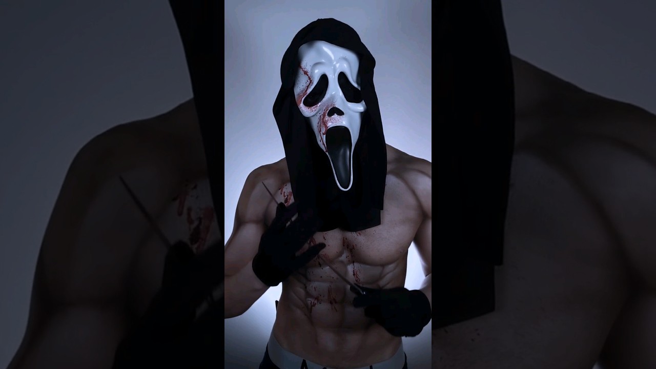 My Ghost Face Mask from Scream 🎭