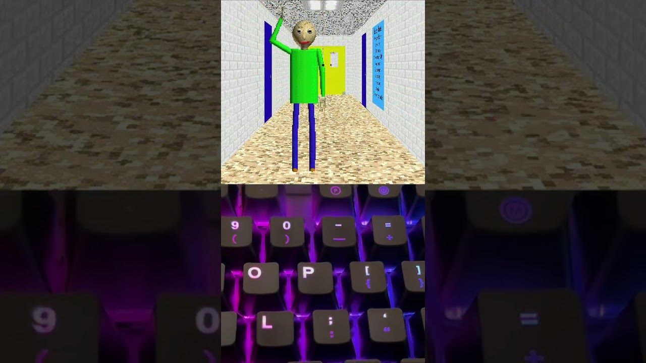 Baldi's Basics Classic Remastered: Replay Animation with P 🎮