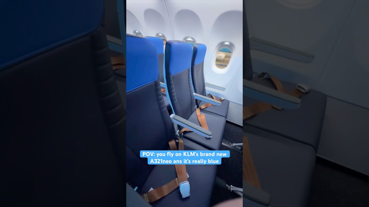 KLM's New Airbus A321neo Flight ✈️