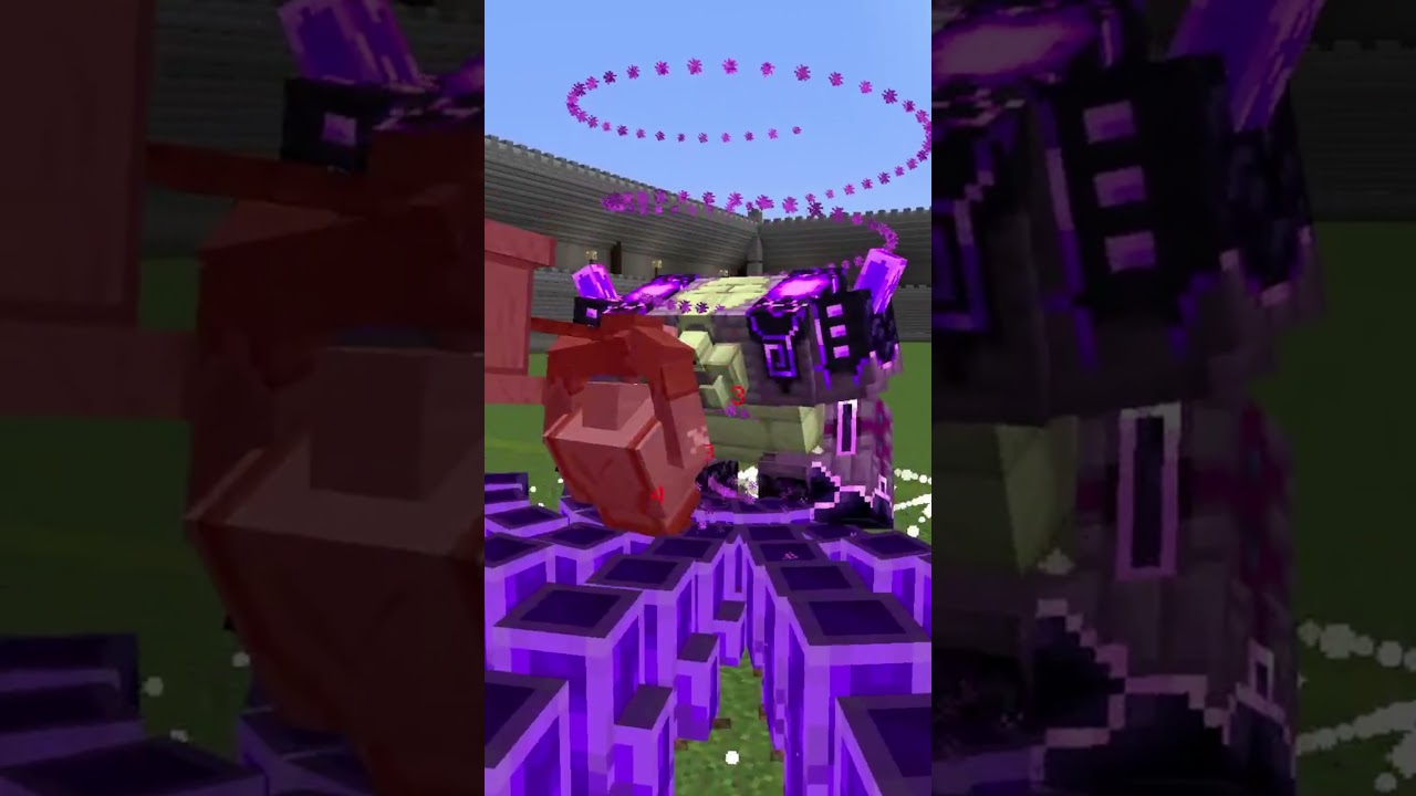 Epic Minecraft Showdown: Ender Guardian vs Piglin & Illager Alliance! 🛡️