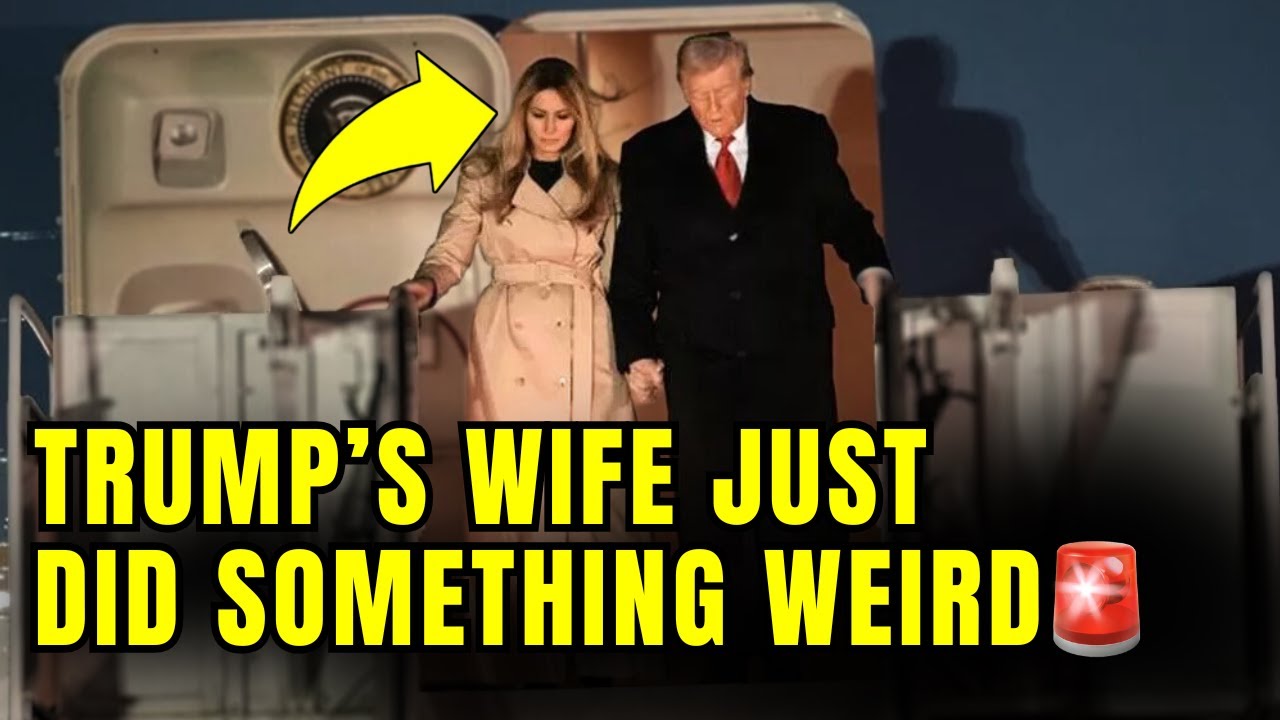 Melania Drops Bombshell on Trump During Flight ✈️