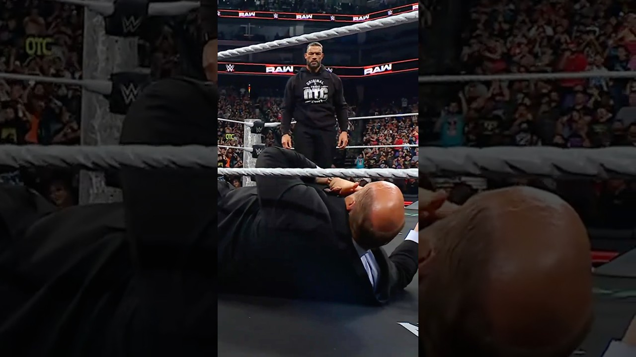 Roman Reigns Ignored by Paul Heyman 😤