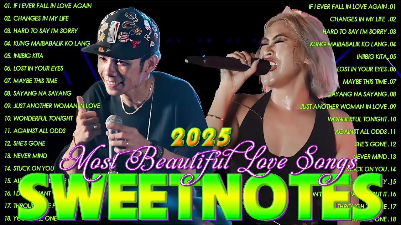 Sweetnotes 2025 Nonstop & Love Songs Playlist 💜