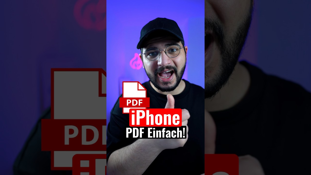 Ganz Einfach: iPhone PDF Erstellen 📱