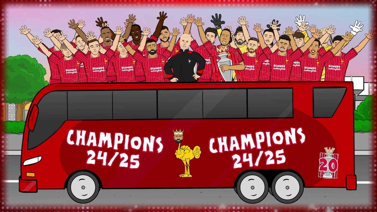 Liverpool Clinches 2024-2025 Premier League Title! 🏆