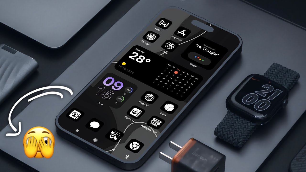 Create a Sleek iOS 18 Look with Nova Launcher 📱