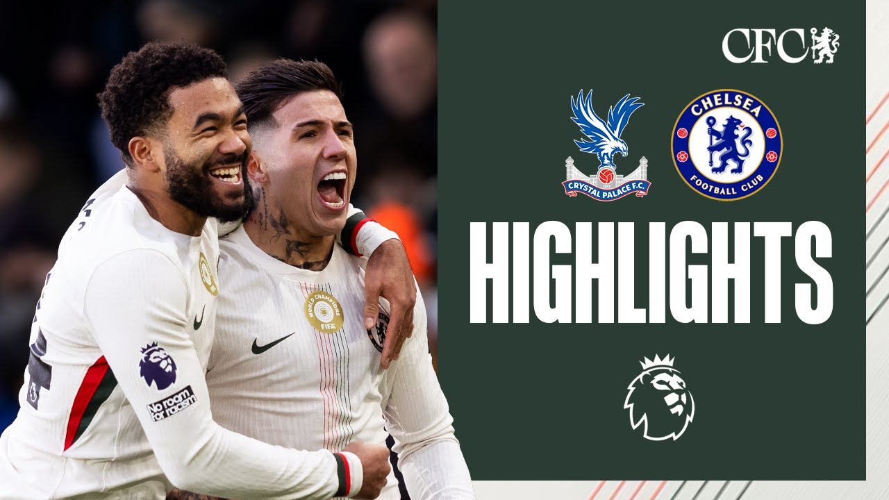 Chelsea Wins 3-1 at Crystal Palace ⚽