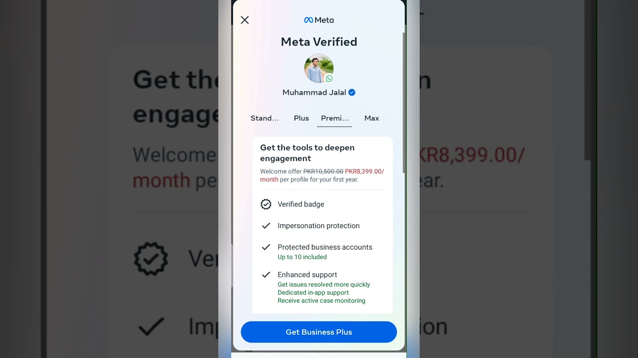 WhatsApp Meta Verified Update ๐