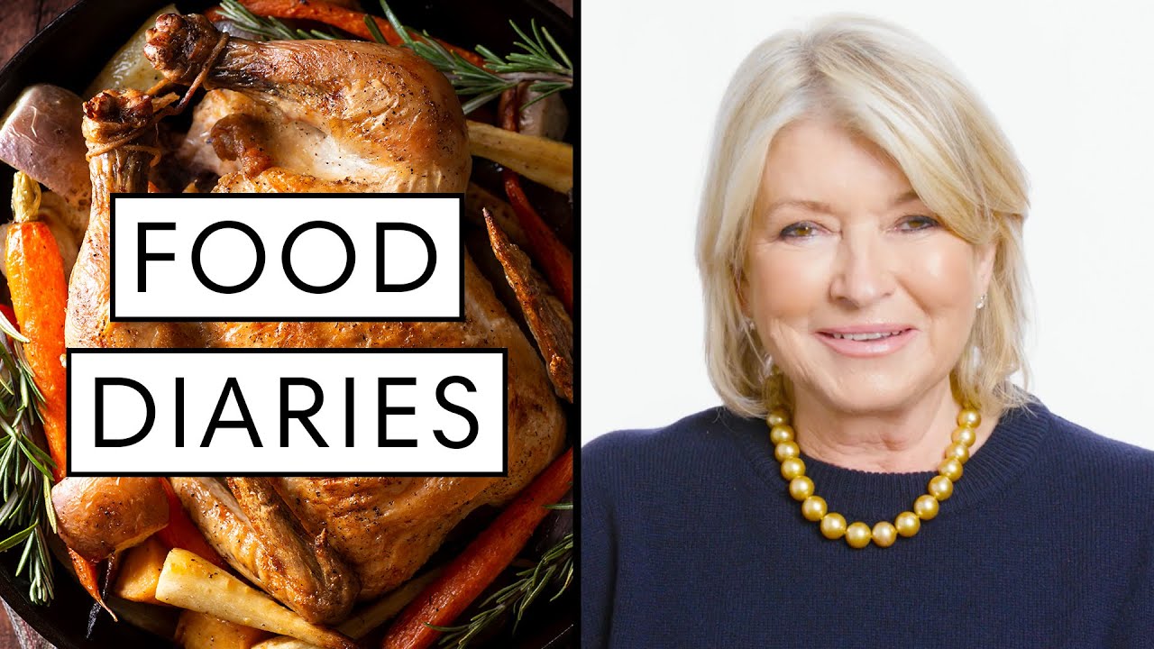 A Day in the Life of Martha Stewart’s Delicious Meals 🍽️