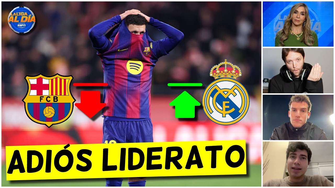 Barcelona Baja, Real Madrid Sube en La Liga 📉