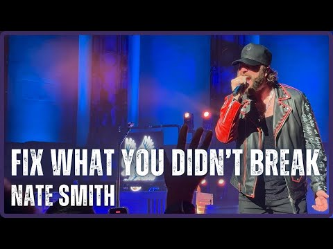 Nate Smith - Fix What You Didn't Break (Live at Orpheum Theatre)
