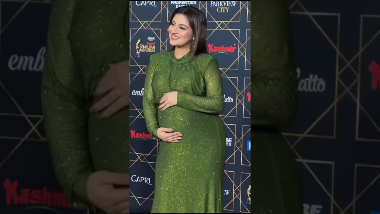 Hiba Bukhari's Stunning Pregnancy Photoshoot Reveals Her Beautiful Baby Bump! π€°