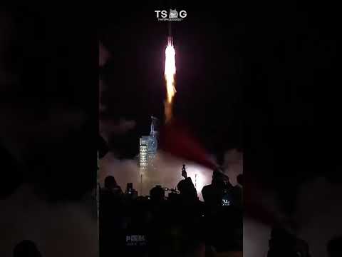 Shenzhou 21 Launches from Jiuquan!! #space #rocket #china