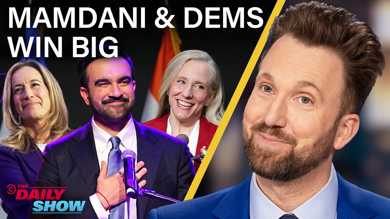 Mamdani and Democrats Celebrate Major Wins While Conservatives React 😲 | The Daily Show
