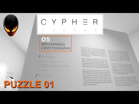 CYPHER 5 Mechanised Cryptography Puzzle 01