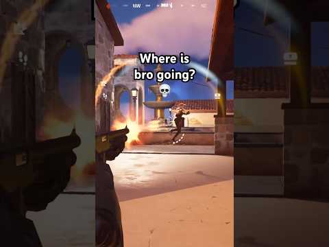 When You Chase a Track-star🏃♂️#fortniteclips #shorts